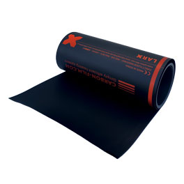 LARX odolná uhlíková fólie, 150 W/m<sup>2</sup>, šířka 0,5 m, cena za 1 m délky<br>(1 role = 50 m)